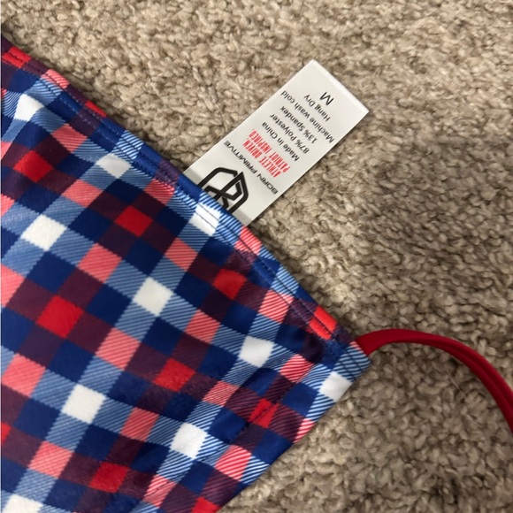Born Primitive Red and Blue Plaid Bikini - Picture 5 of 5